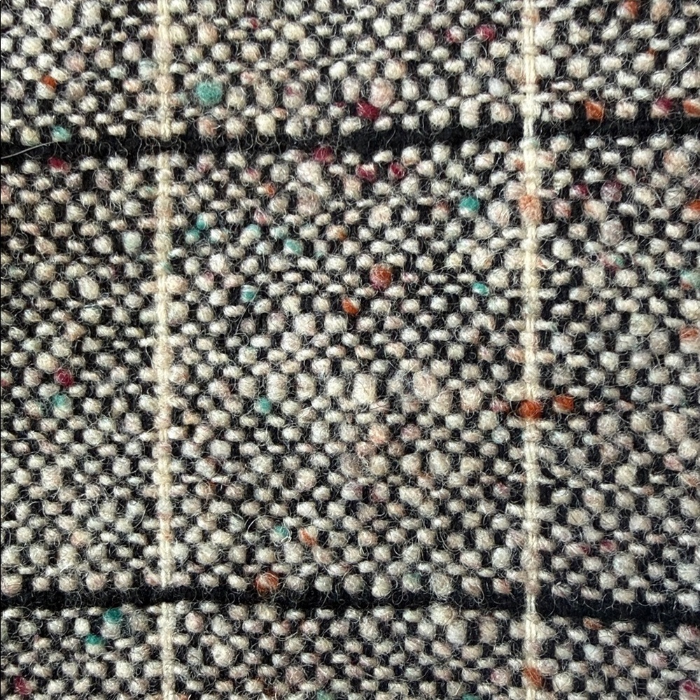 📍FIRM📍Vintage Tweed Dress Set Plaid wool - Picture 11 of 16
